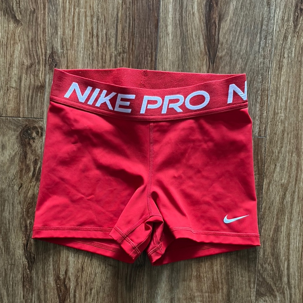 Nike Pro Red Performance Shorts